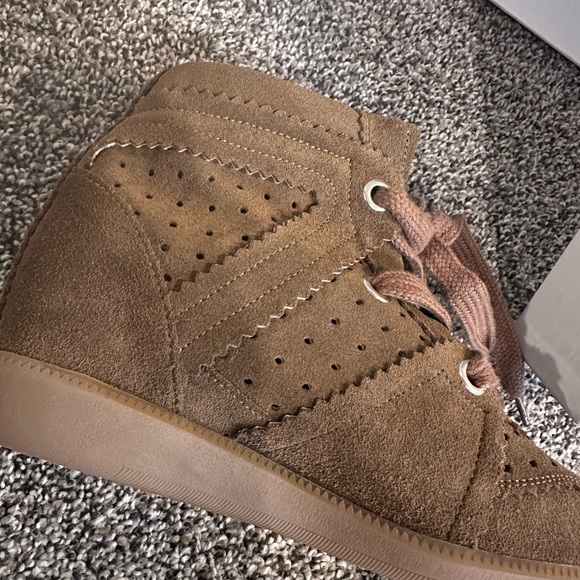 Isabel Marant Étoile Brown Wedge Sneakers EU 36 | Brand New - Picture 11 of 17